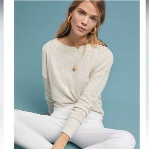 Anthropologie Brand Textured Long Sleeve